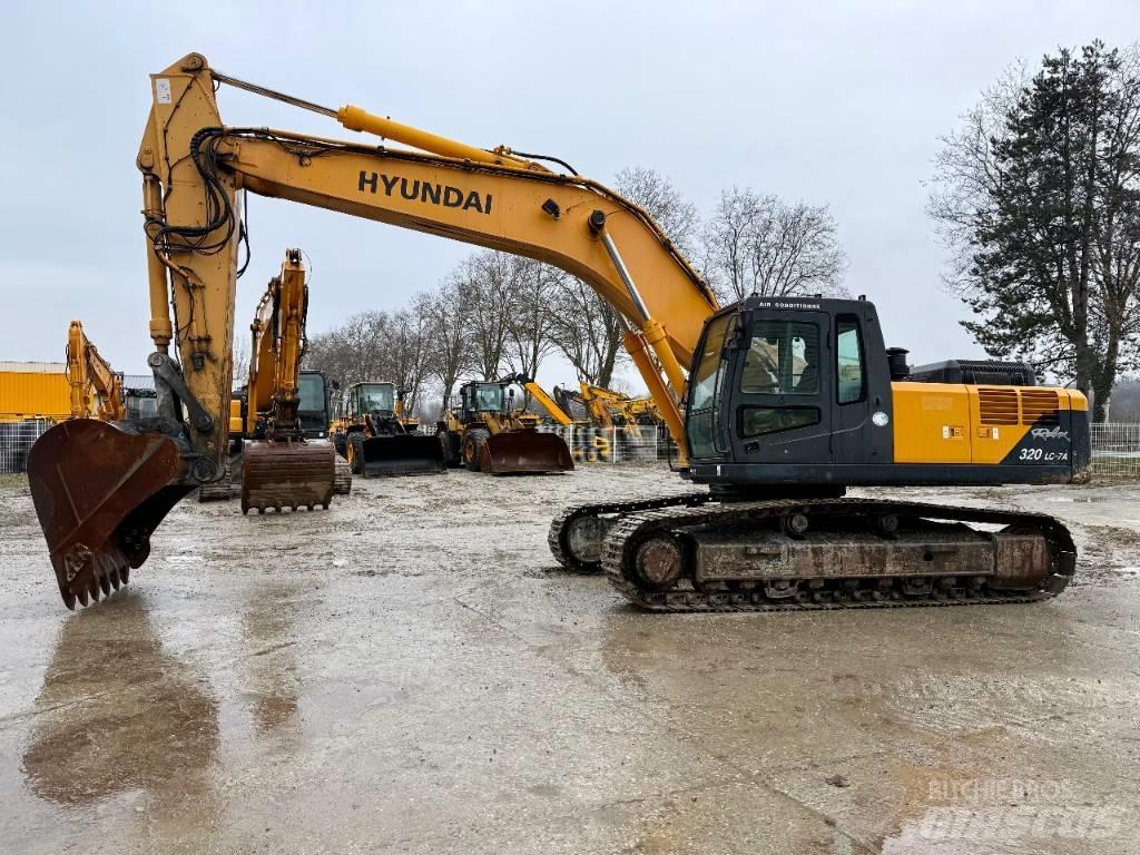 Hyundai R320LC-7A Bagri goseničarji
