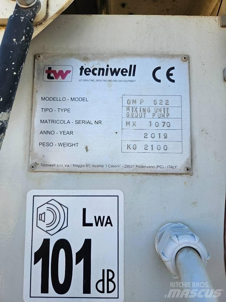  Tecniwell   GMP522 Mešalec betona / malte