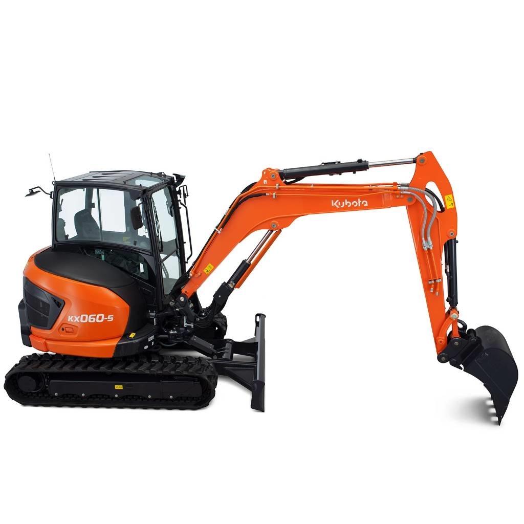 Kubota KX060-5 Mini bagri <7t