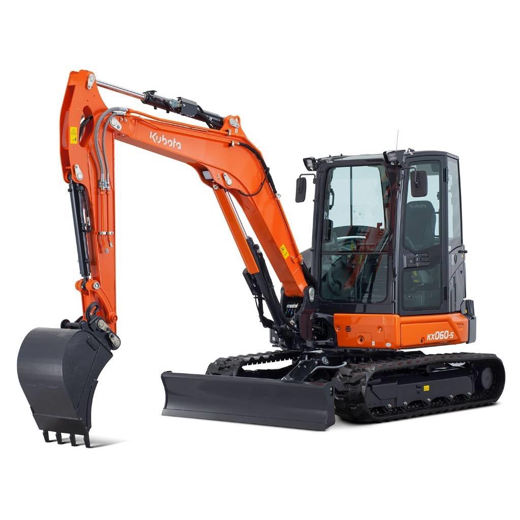 Kubota KX060-5 Mini bagri <7t