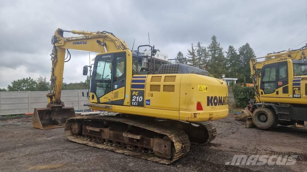 Komatsu PC210 LCi‑10 Bagri goseničarji