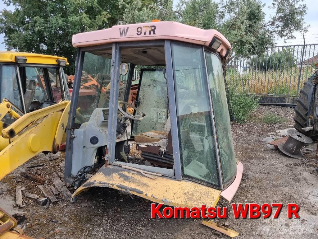  CABINE KOMATSU WB97R Kabine in notranjost