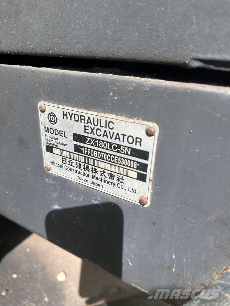 Hitachi ZX 180 LC Bagri goseničarji