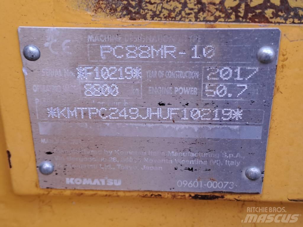 Komatsu PC 88 MR Freze za kopanje jarkov Trenčerji