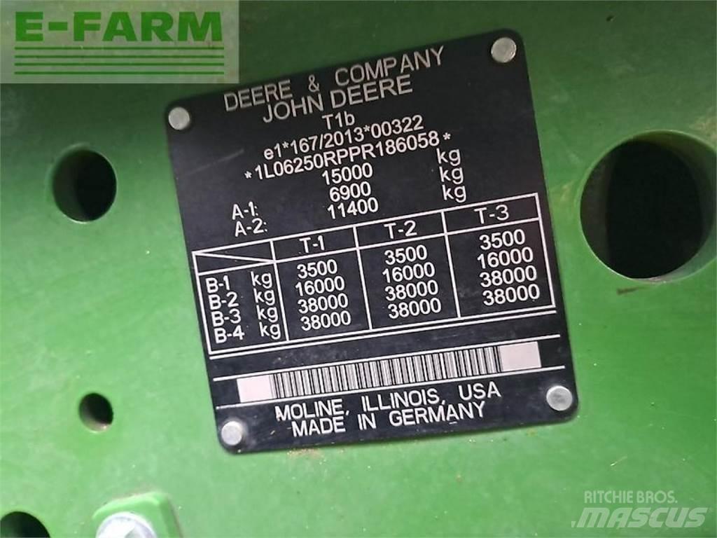 John Deere 6r250 Traktorji