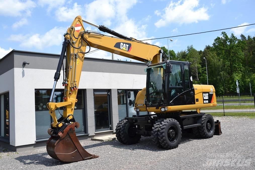CAT M 316 D Bagri na kolesih