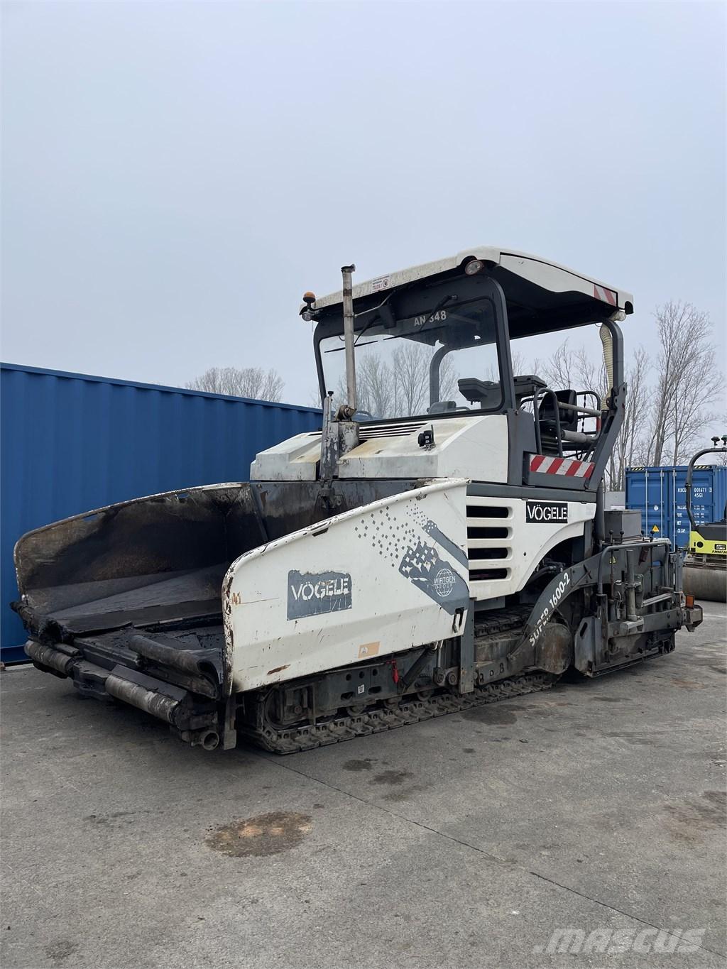 Vögele 1600-2 Asfaltni finišerji