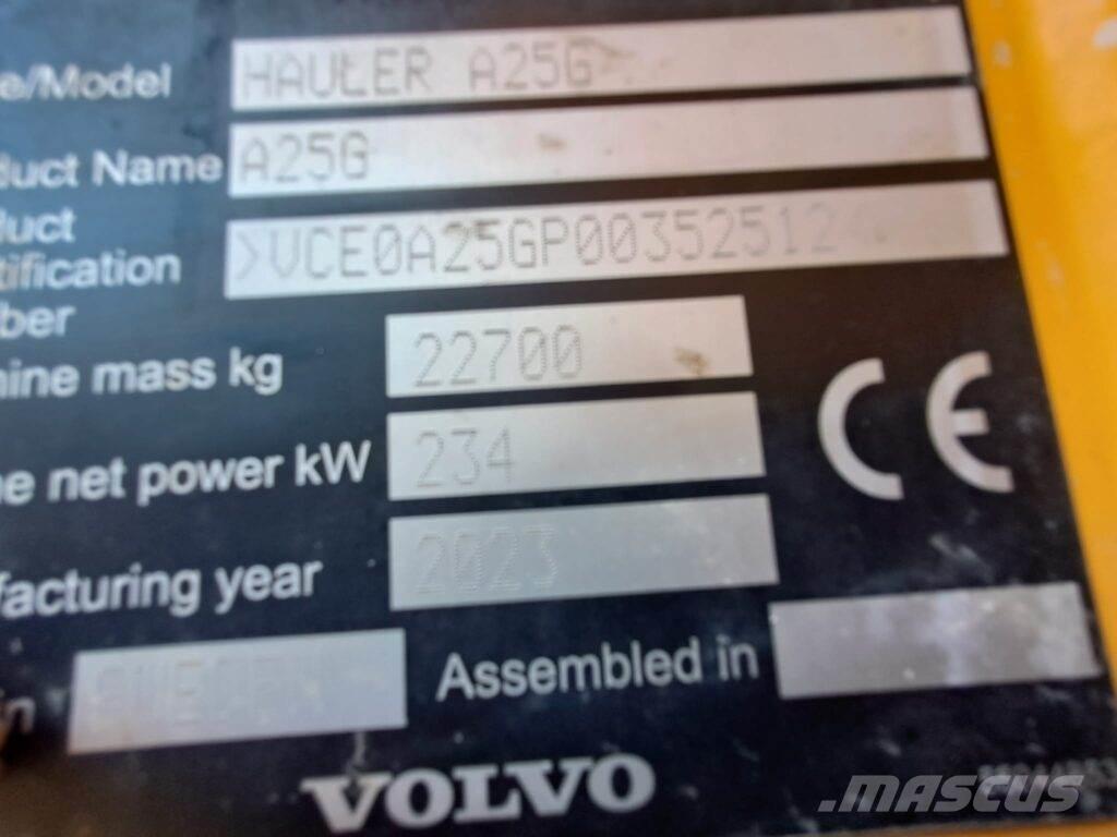 Volvo A25G Zglobni demperji