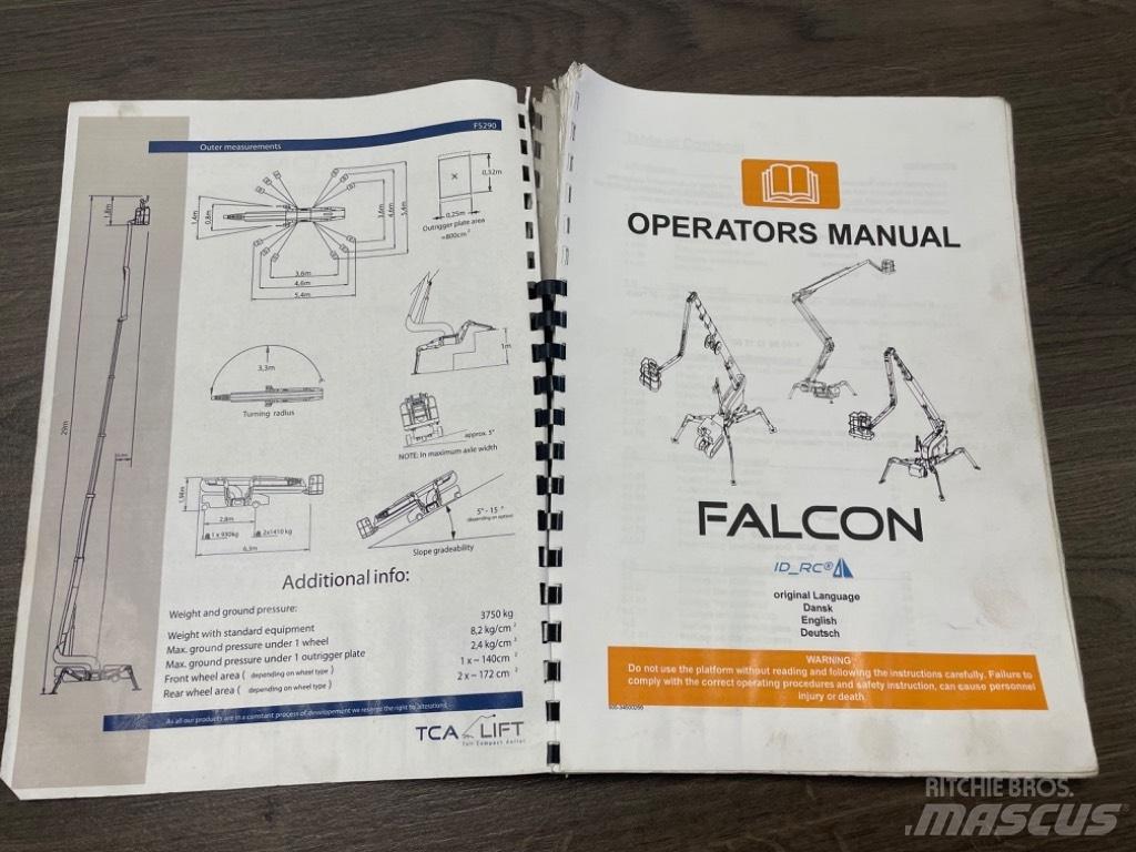 Falcon Spider FS 290 Teleskopske dvižne ploščadi