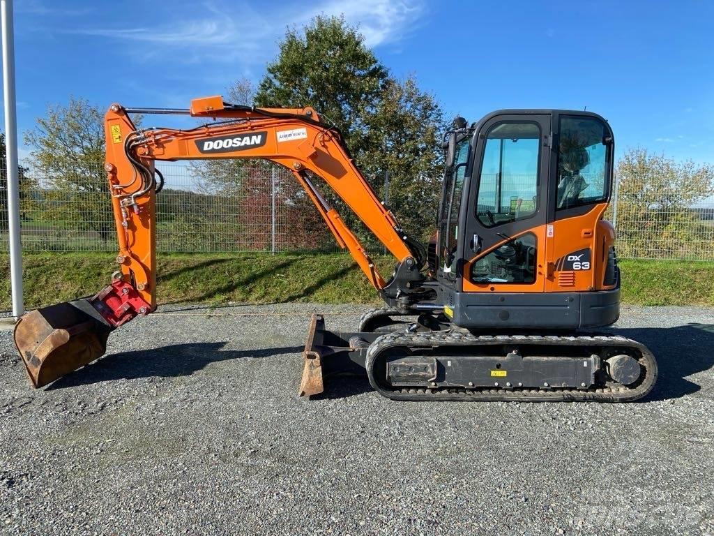 Doosan DX63-3 Bagri goseničarji