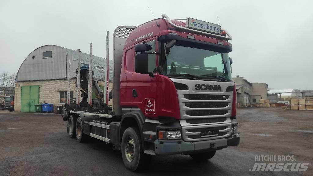 Scania R410 Tovornjaki za hlode
