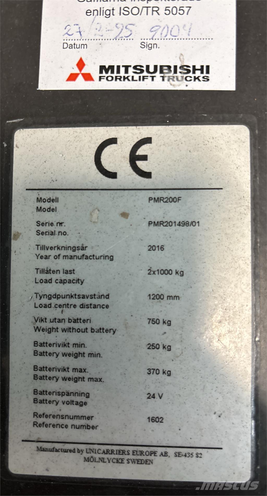 Atlet PMR200P Transportni voziček