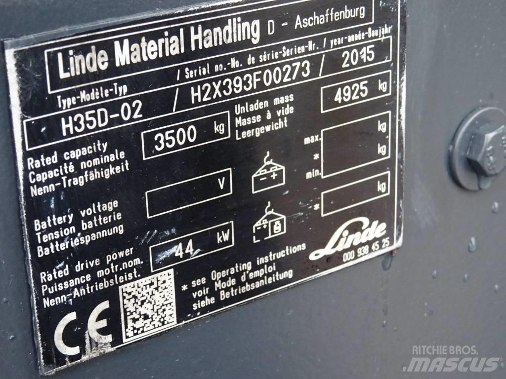 Linde H35D-02 Dizelski viličarji