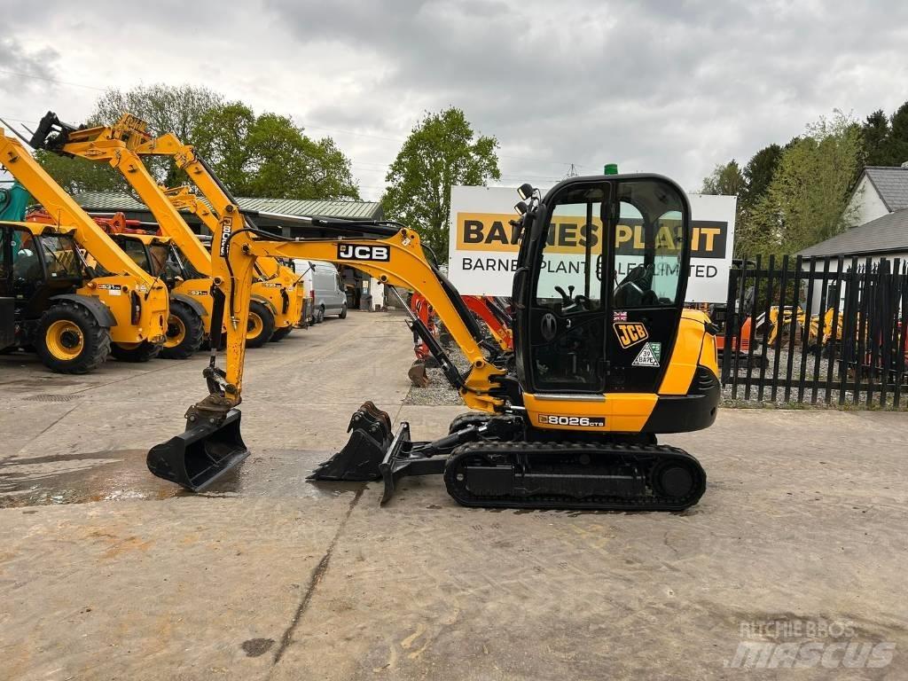 JCB 8026 CTS Mini bagri <7t