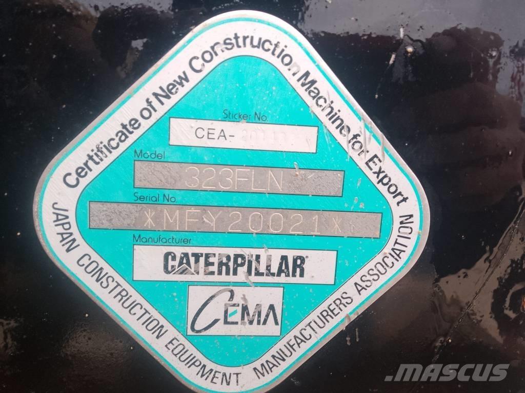 CAT 323FLN IHC Bagri goseničarji