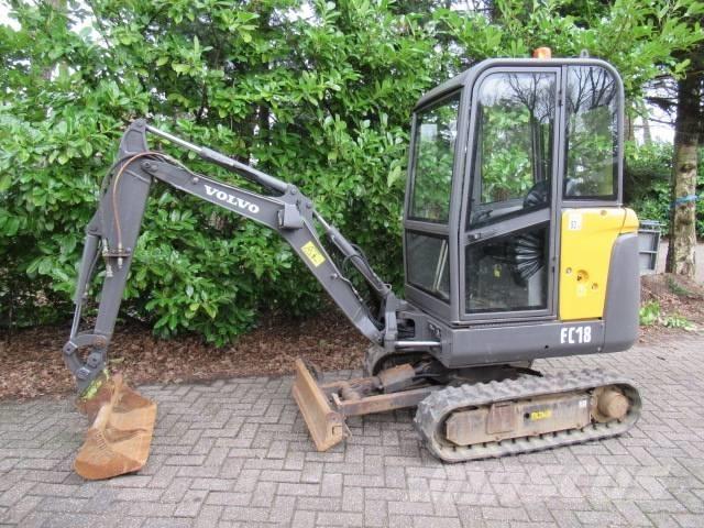 Volvo EC18D Mini bagri <7t