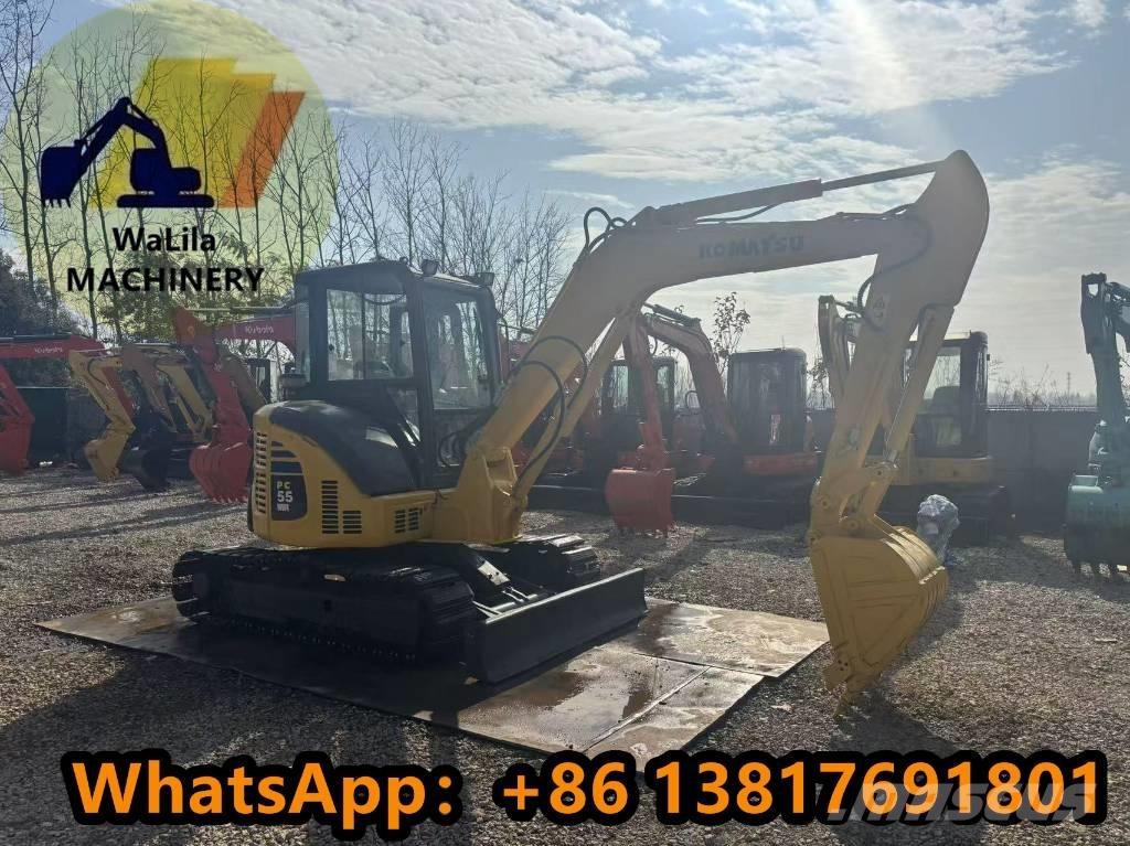 Komatsu PC 55 MR Mini bagri <7t
