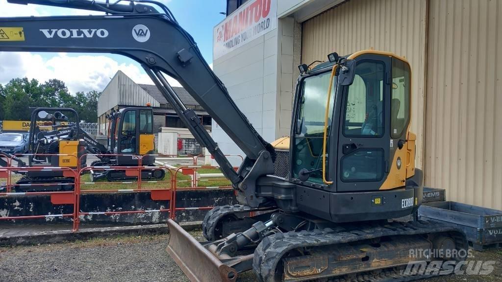 Volvo ECR 88 D Bagri goseničarji
