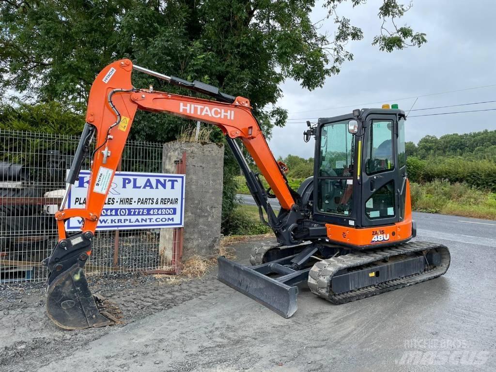 Hitachi ZX48U-6 Mini bagri <7t