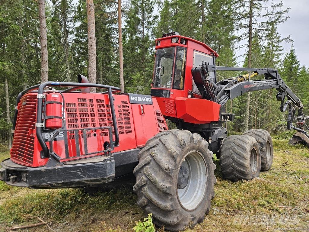 Komatsu 911.5 Harvesterji