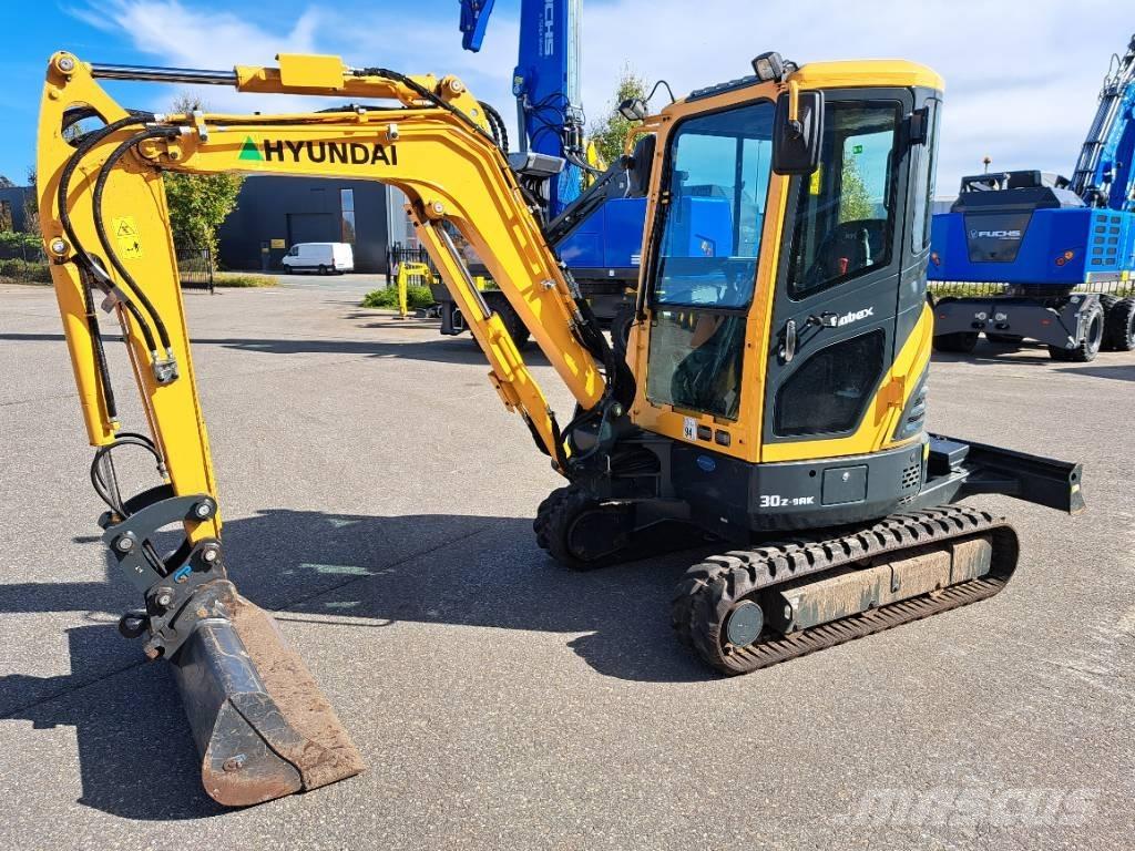 Hyundai R30 Z-9AK Mini bagri <7t