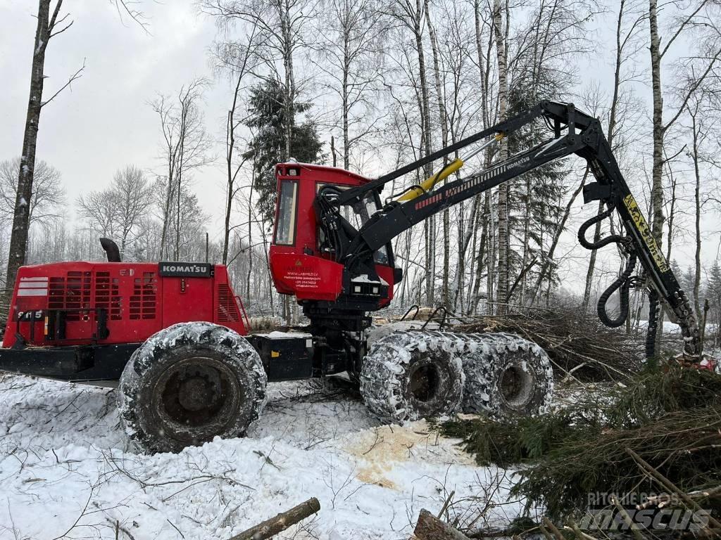 Komatsu 911.5 Harvesterji