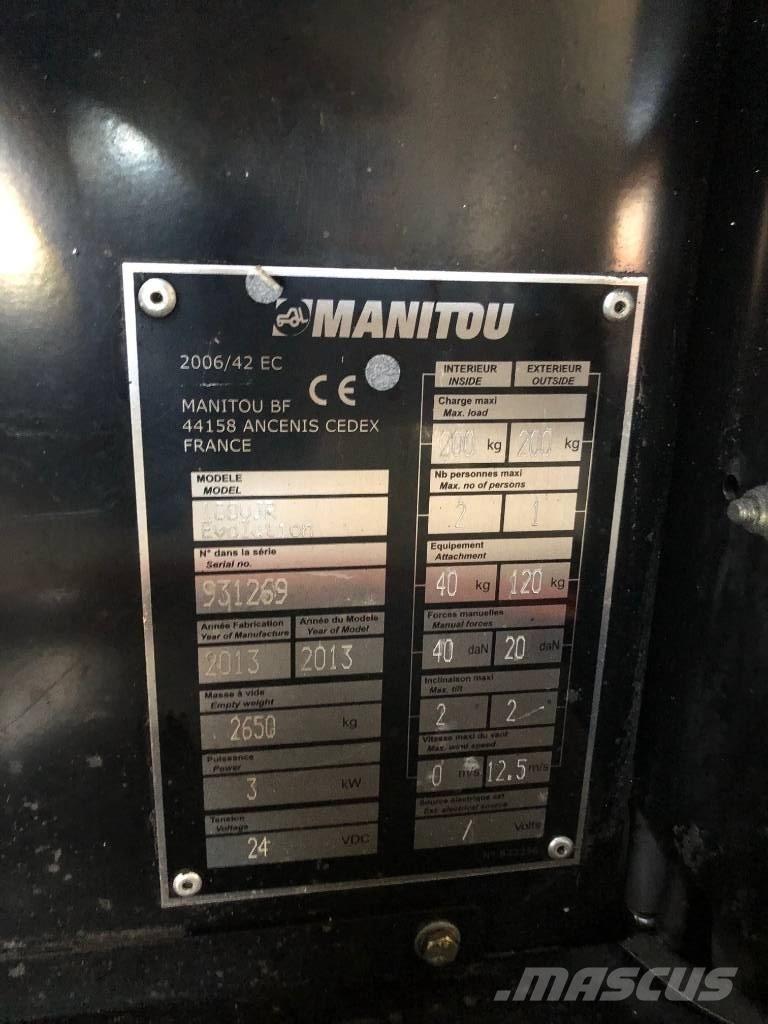 Manitou 100 VJR Škarjaste dvižne ploščadi