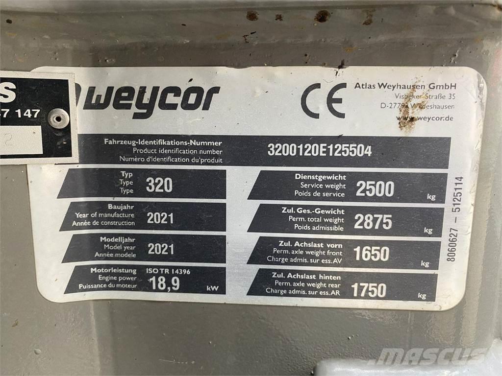 Weycor AR320 Cab Večnamenski nakladalci