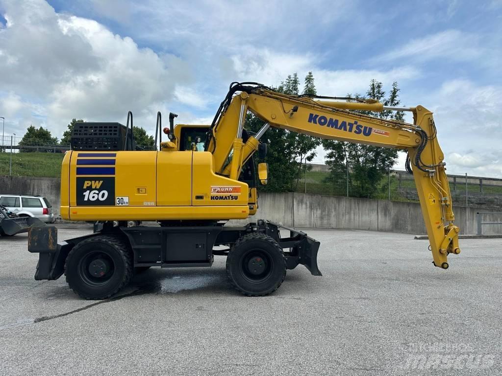 Komatsu PW 160-11EO Bagri na kolesih