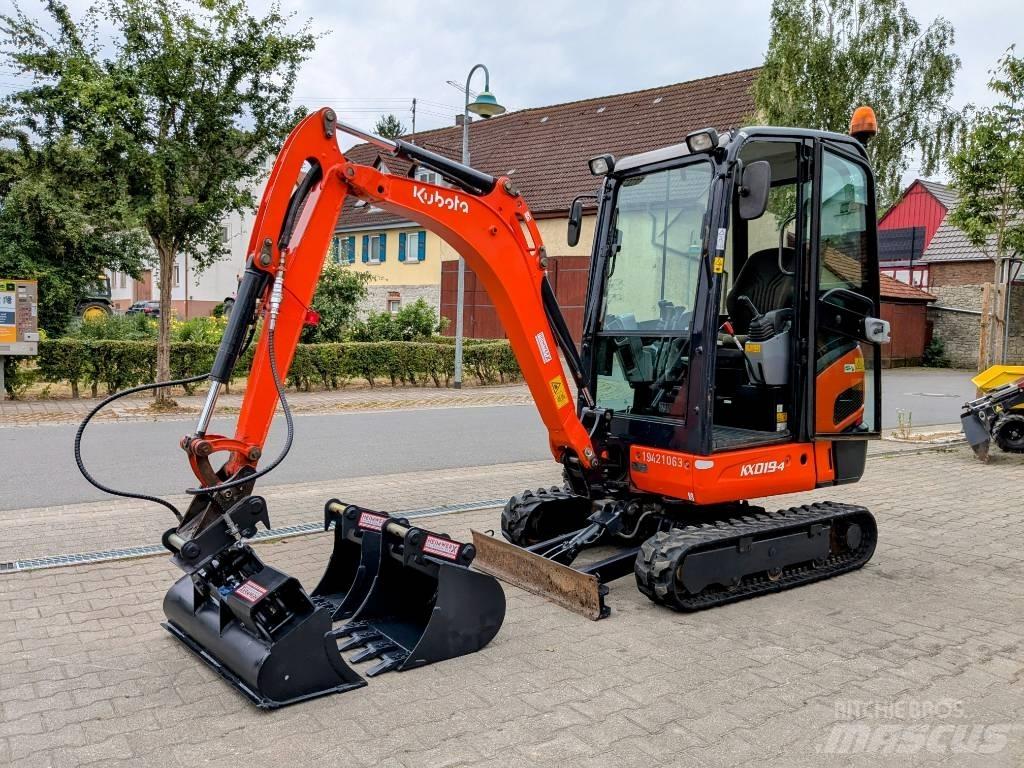 Kubota KX 019-4 Mini bagri <7t