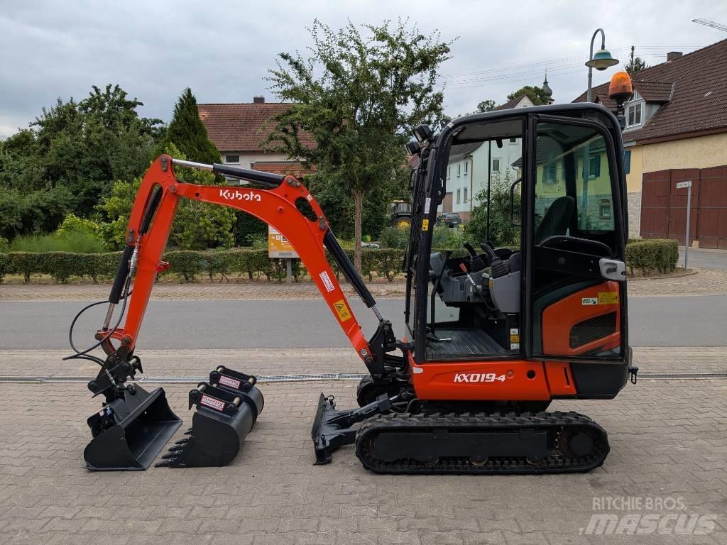 Kubota KX 019-4 Mini bagri <7t