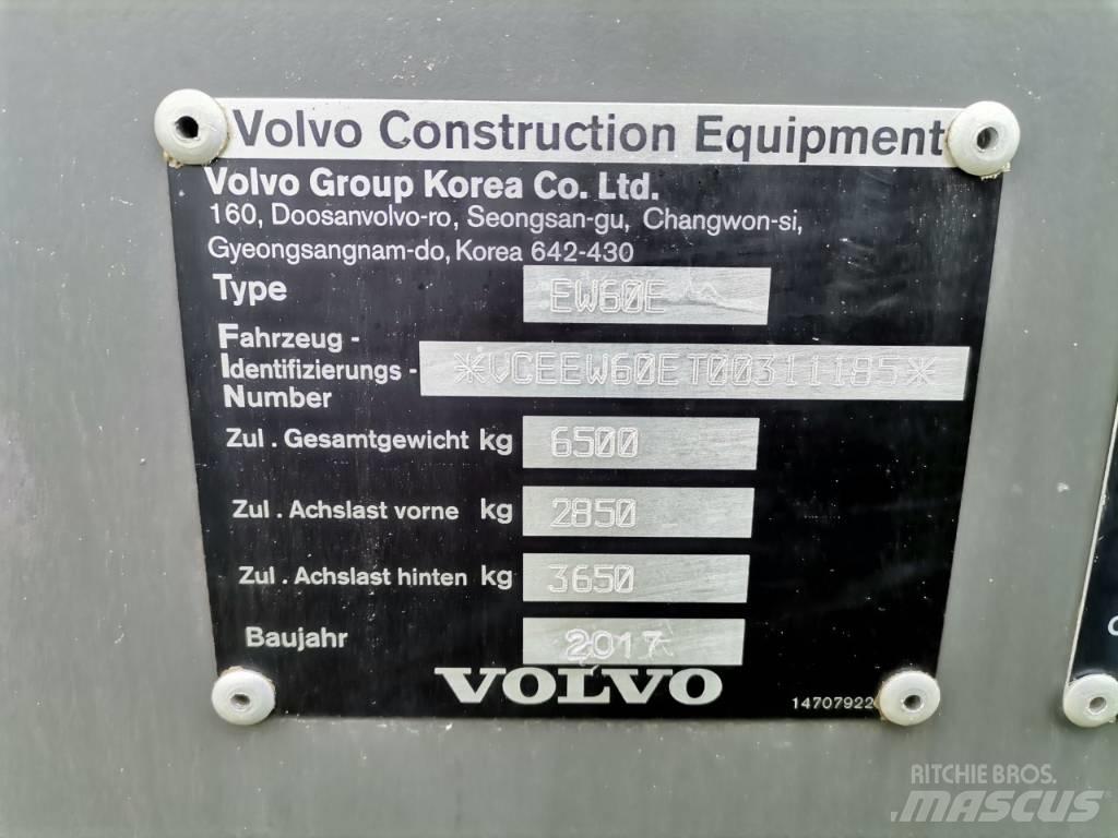 Volvo EW 60 Bagri na kolesih