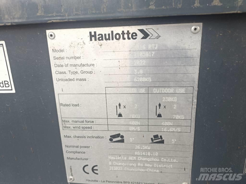 Haulotte HA16RTJ Zglobne dvižne ploščadi