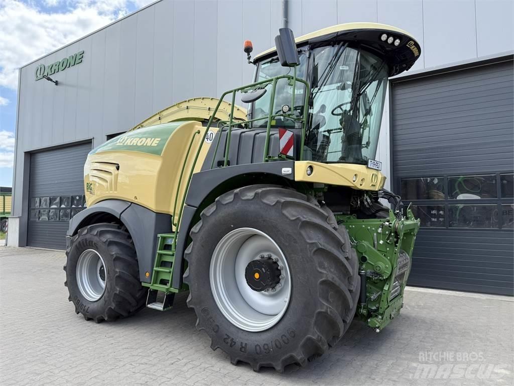 Krone BigX 630 Rezač za bale, oprema za rezanje in odvijanje bal