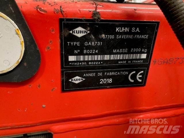 Kuhn GA 8731 hark Obračalniki in zgrabljalniki