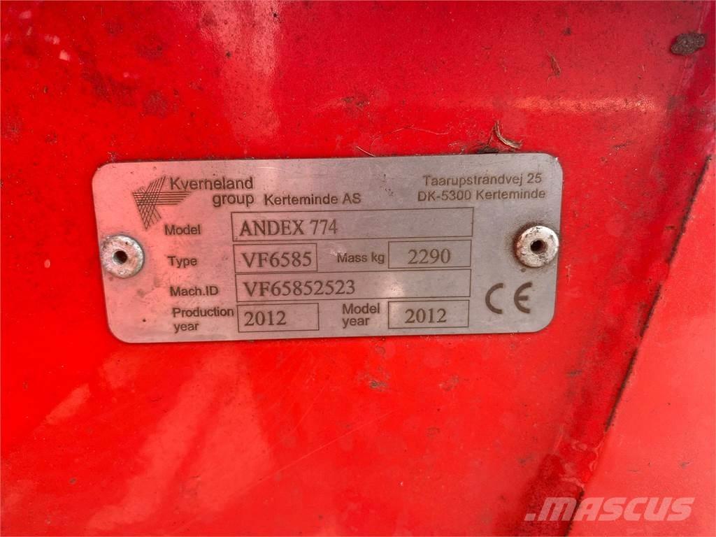 Vicon andex 774 Obračalniki in zgrabljalniki
