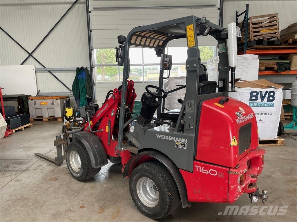 Weidemann 1160cx35 Čelni nakladalci in kopači