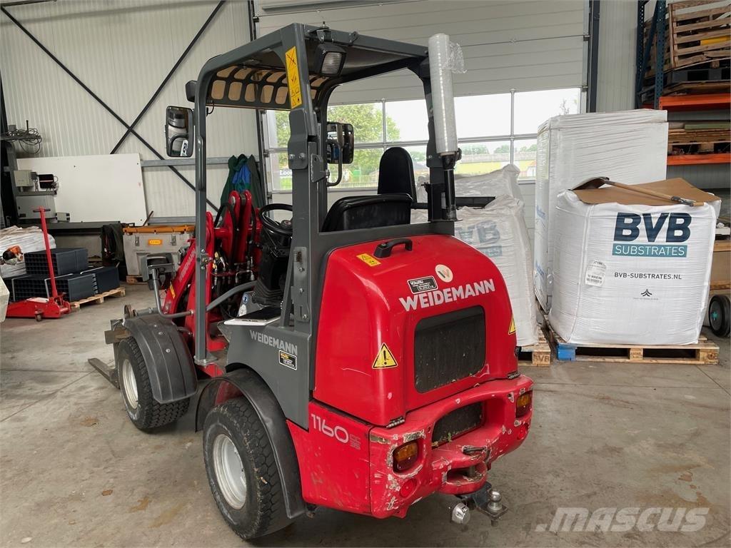 Weidemann 1160cx35 Čelni nakladalci in kopači