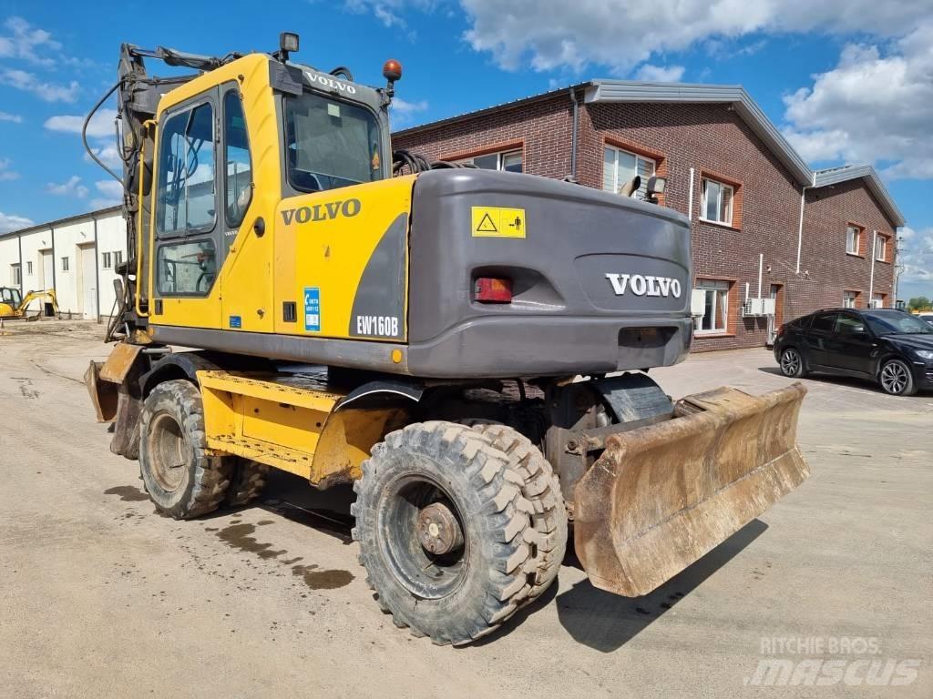 Volvo EW 160 B Bagri na kolesih