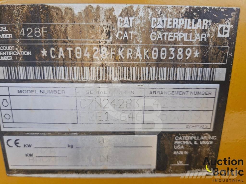 CAT 428 F Rovokopači