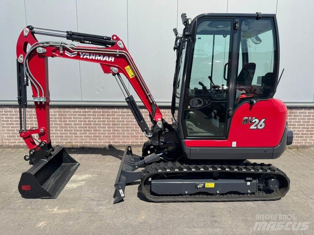 Yanmar SV26 Mini bagri <7t