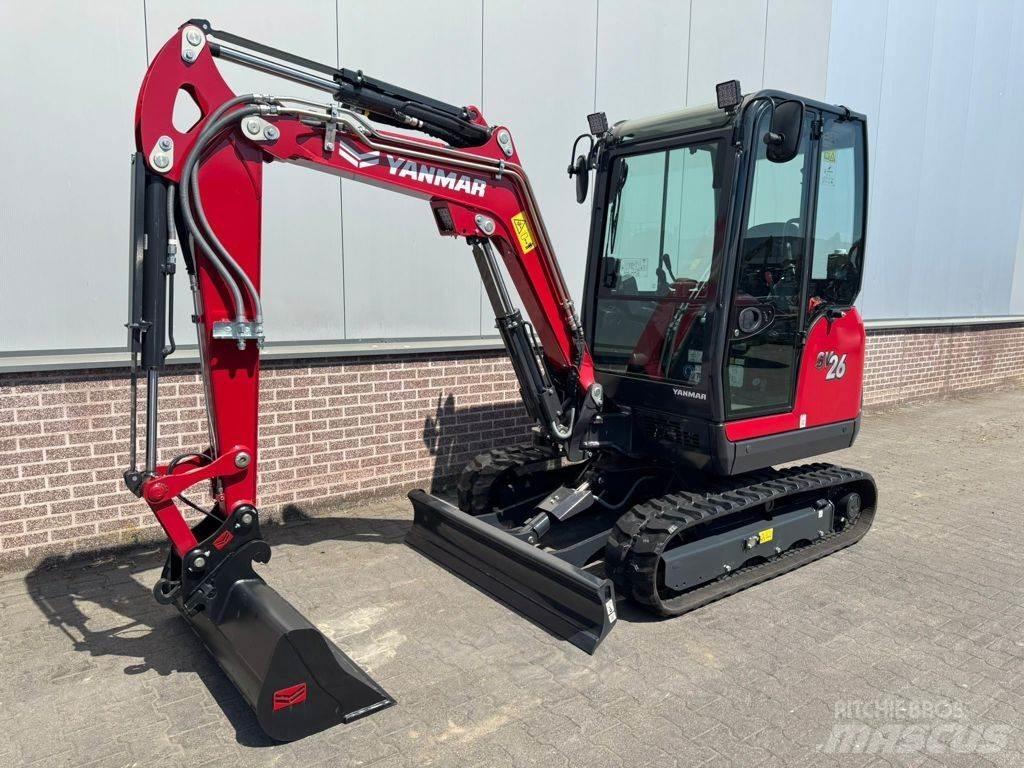 Yanmar SV26 Mini bagri <7t