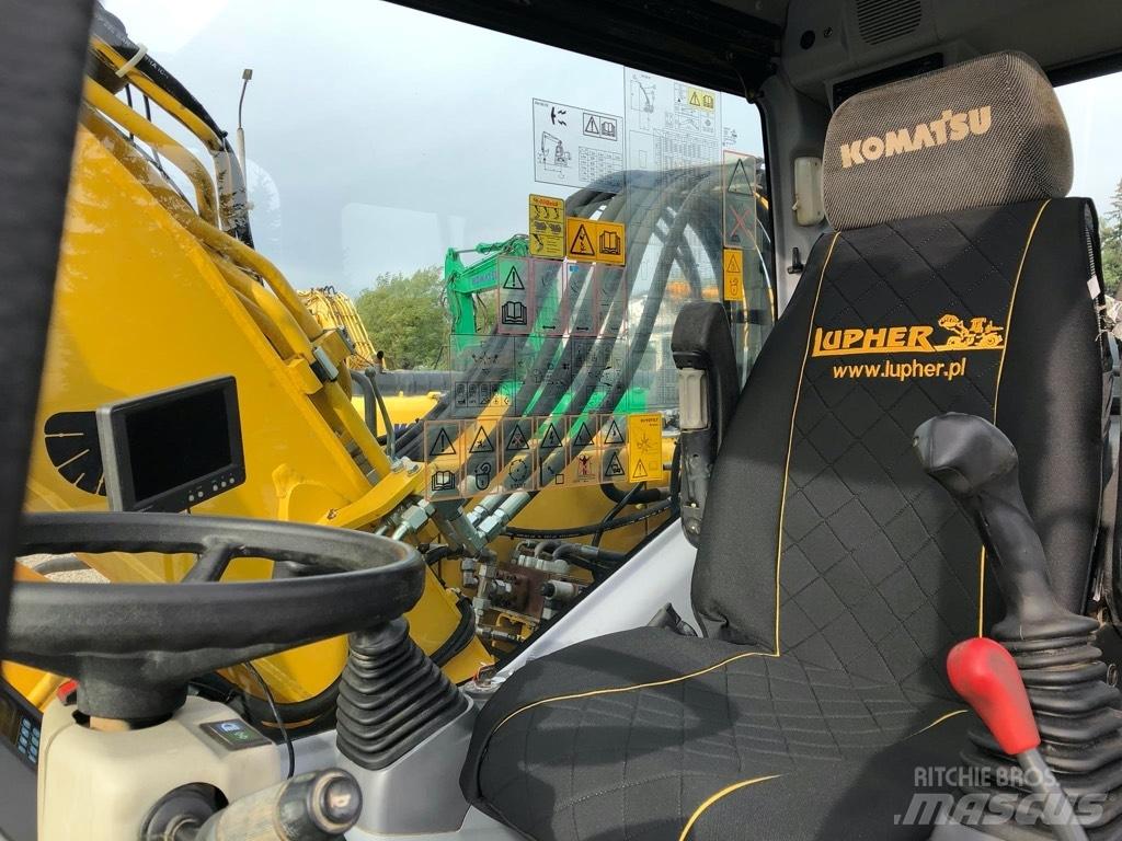Komatsu PW180-7EO Bagri na kolesih