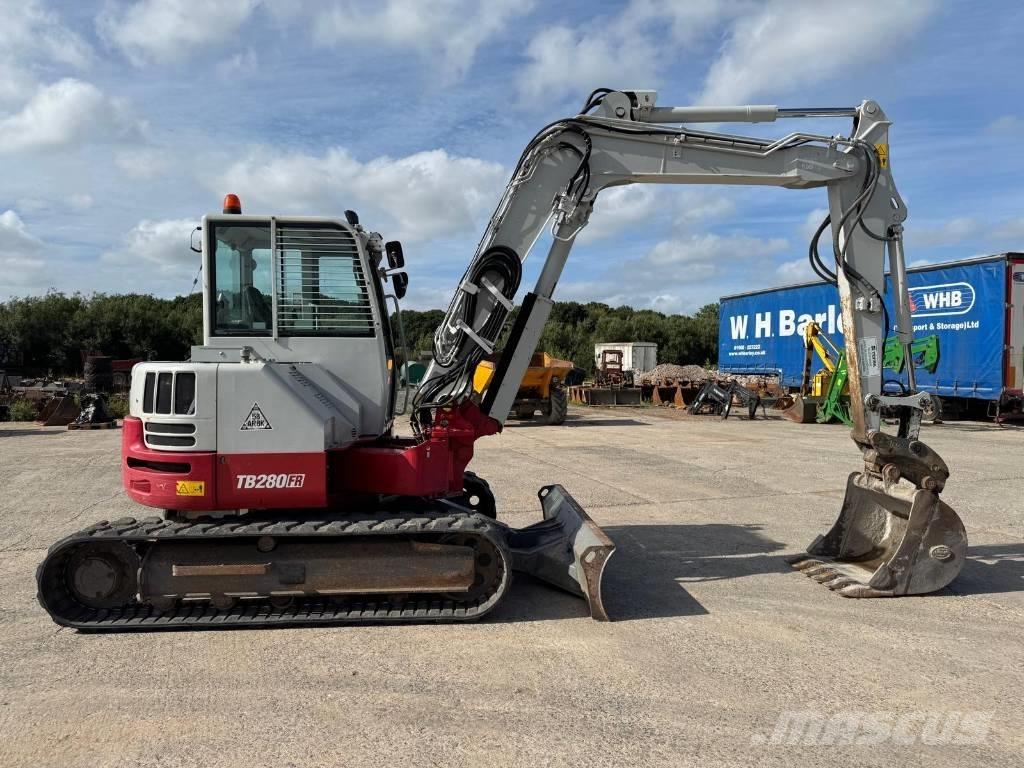 Takeuchi TB 280 FR Mini bagri <7t