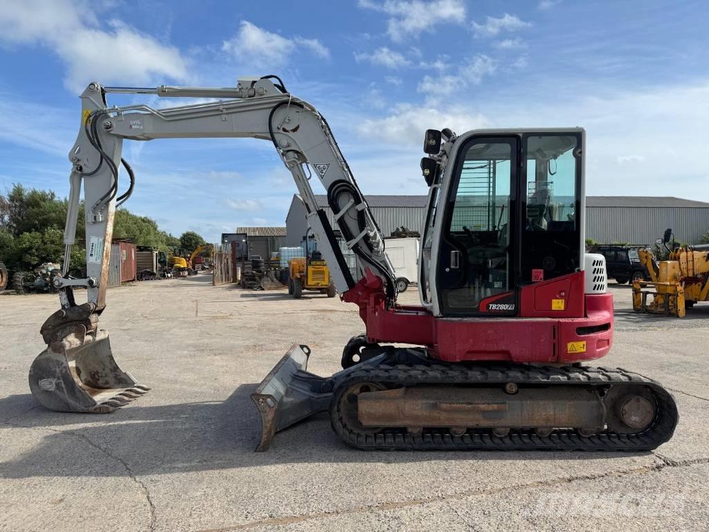Takeuchi TB 280 FR Mini bagri <7t