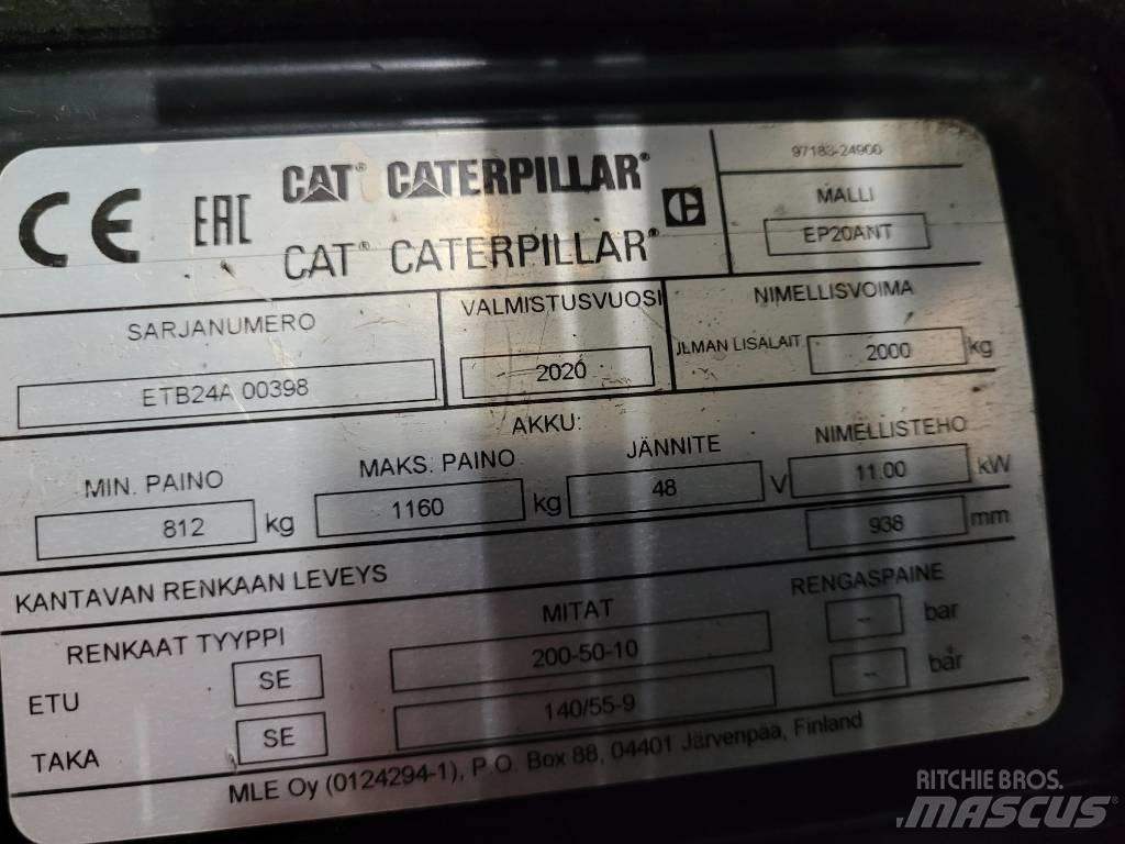 CAT EP20ANT Električni viličarji