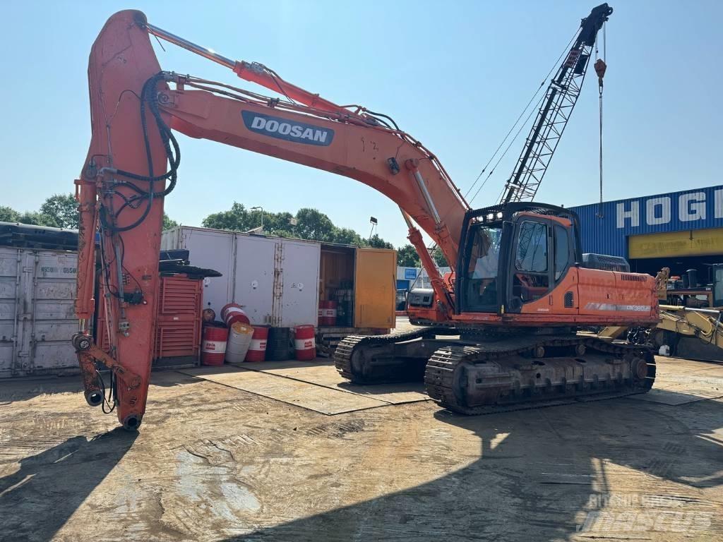 Doosan DX 380 LC Bagri goseničarji