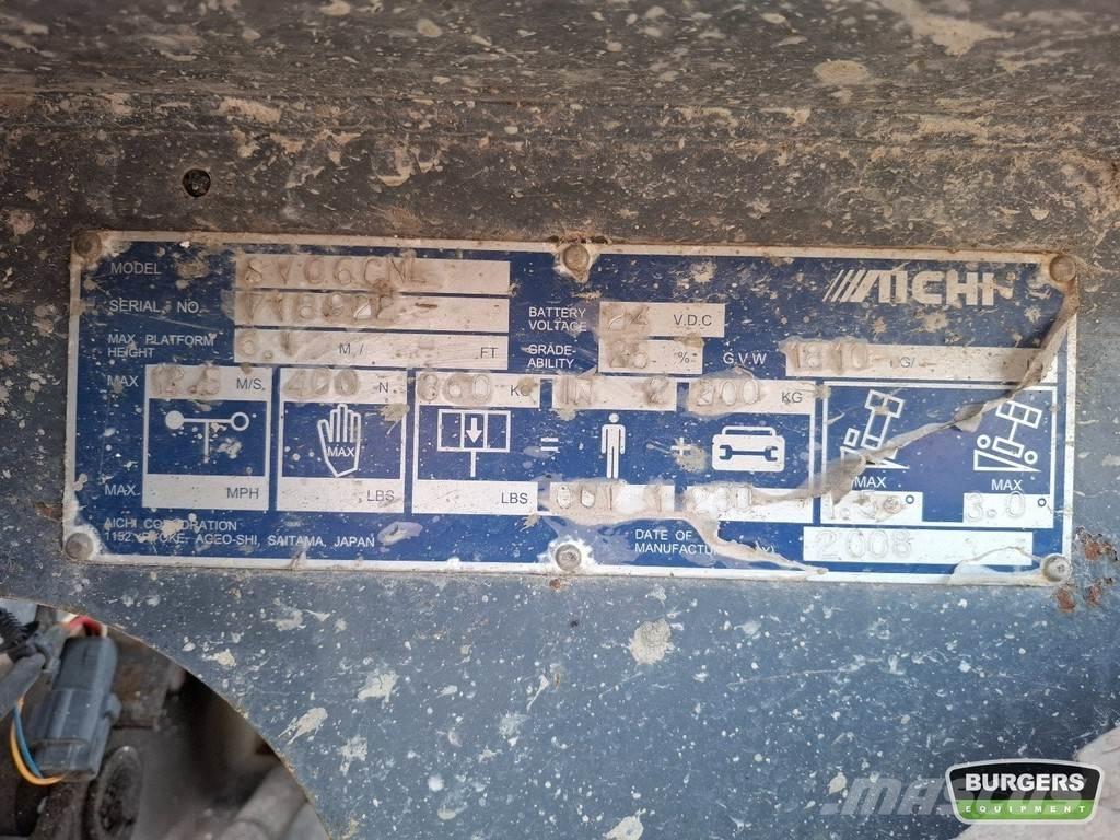 Aichi SV06CNL Škarjaste dvižne ploščadi