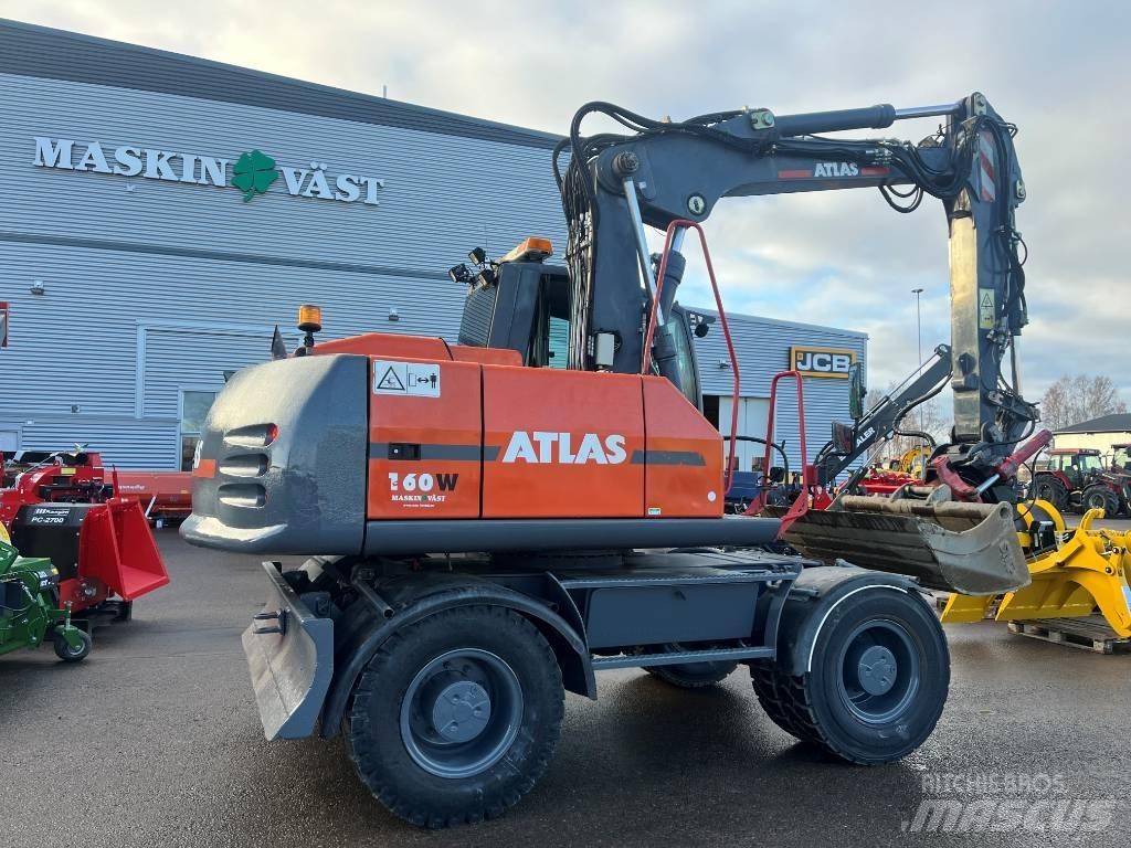 Atlas 160 W Bagri na kolesih