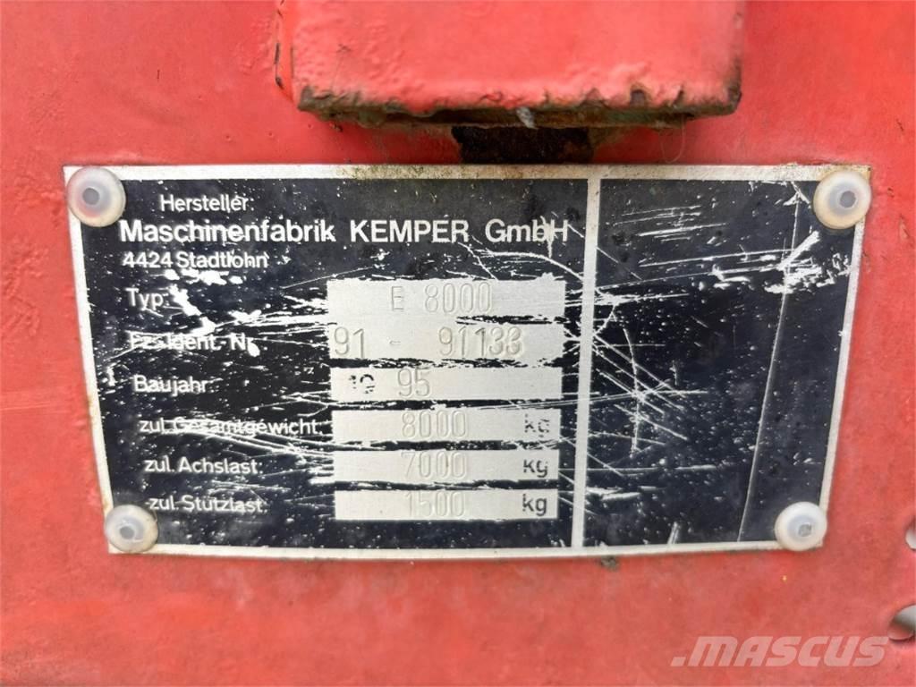 Kemper E 8000 Trosilniki gnoja